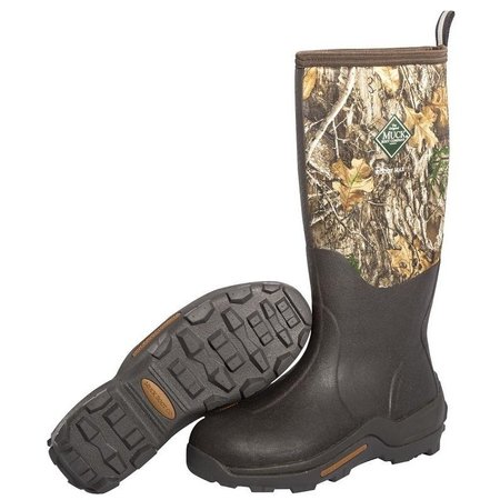 MUCK BOOT CO Woody Max Series Hunting Boots, 14, BrownRealtree Edge Camo WDM-RTE-RTR-140